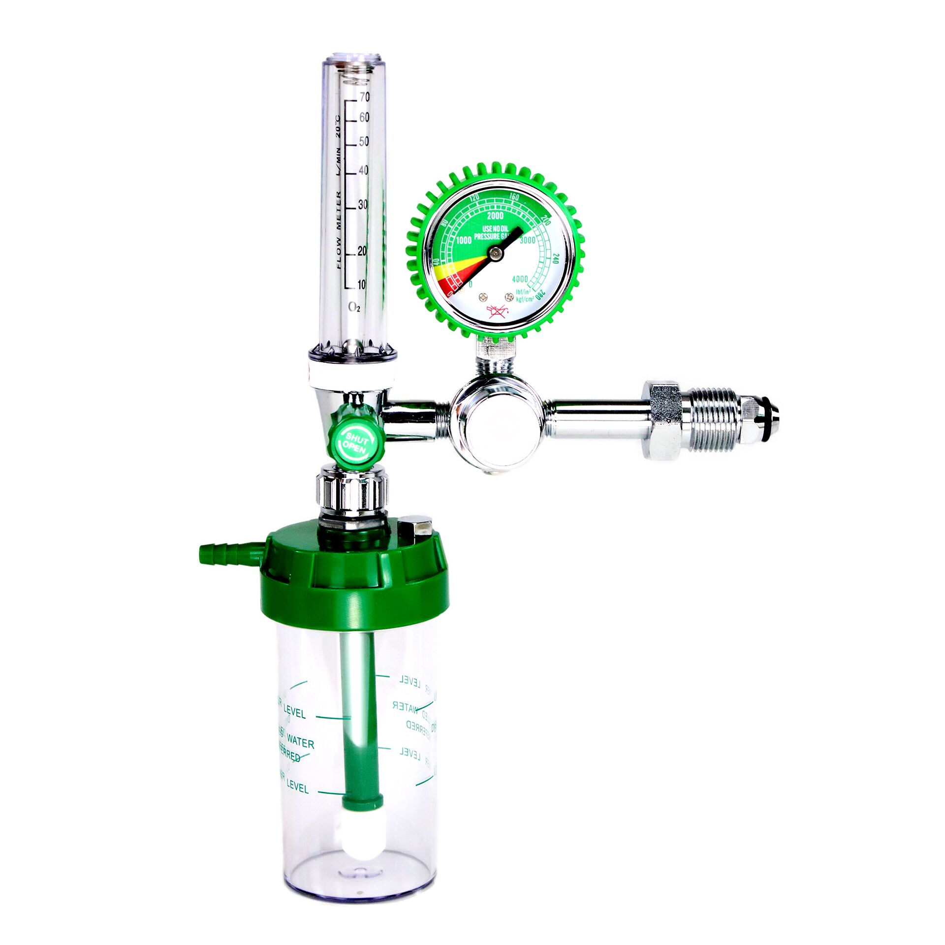 Oxygen flow meter and Oxygen cylinder trolley